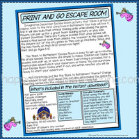 Make Christmas even more memorable with this Back to Bethlehem Escape Room!