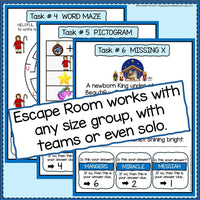 Make Christmas even more memorable with this Back to Bethlehem Escape Room!